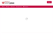 Tablet Screenshot of grupojurad.com